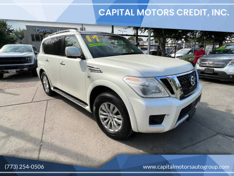 2017 Nissan Armada for sale at Capital Motors Credit, Inc. in Chicago IL