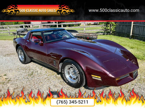 1982 Chevrolet Corvette for sale at 500 CLASSIC AUTO SALES in Knightstown IN