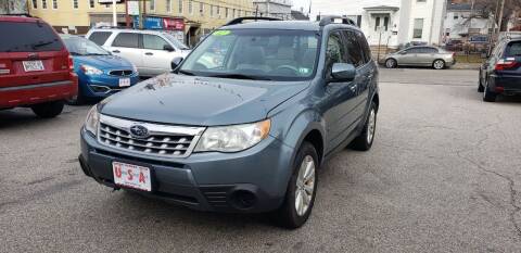 2012 Subaru Forester for sale at Union Street Auto in Manchester NH