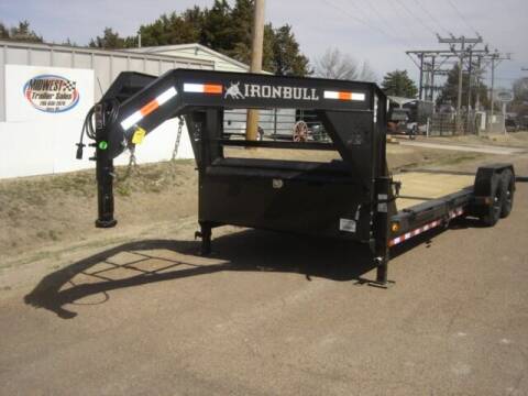 2024 IRON BULL 83 X 22 EQUIPMENT HAULER / GN for sale at Midwest Trailer Sales & Service in Agra KS