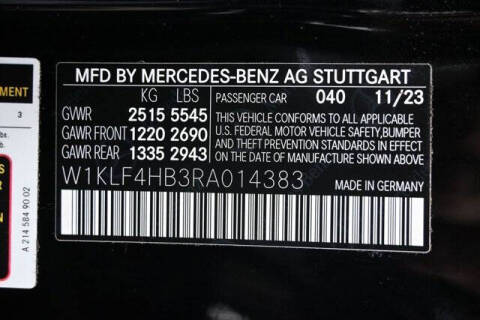 2024 Mercedes-Benz E-Class E 350 4MATIC