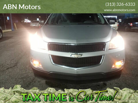2011 Chevrolet Traverse for sale at ABN Motors in Redford MI