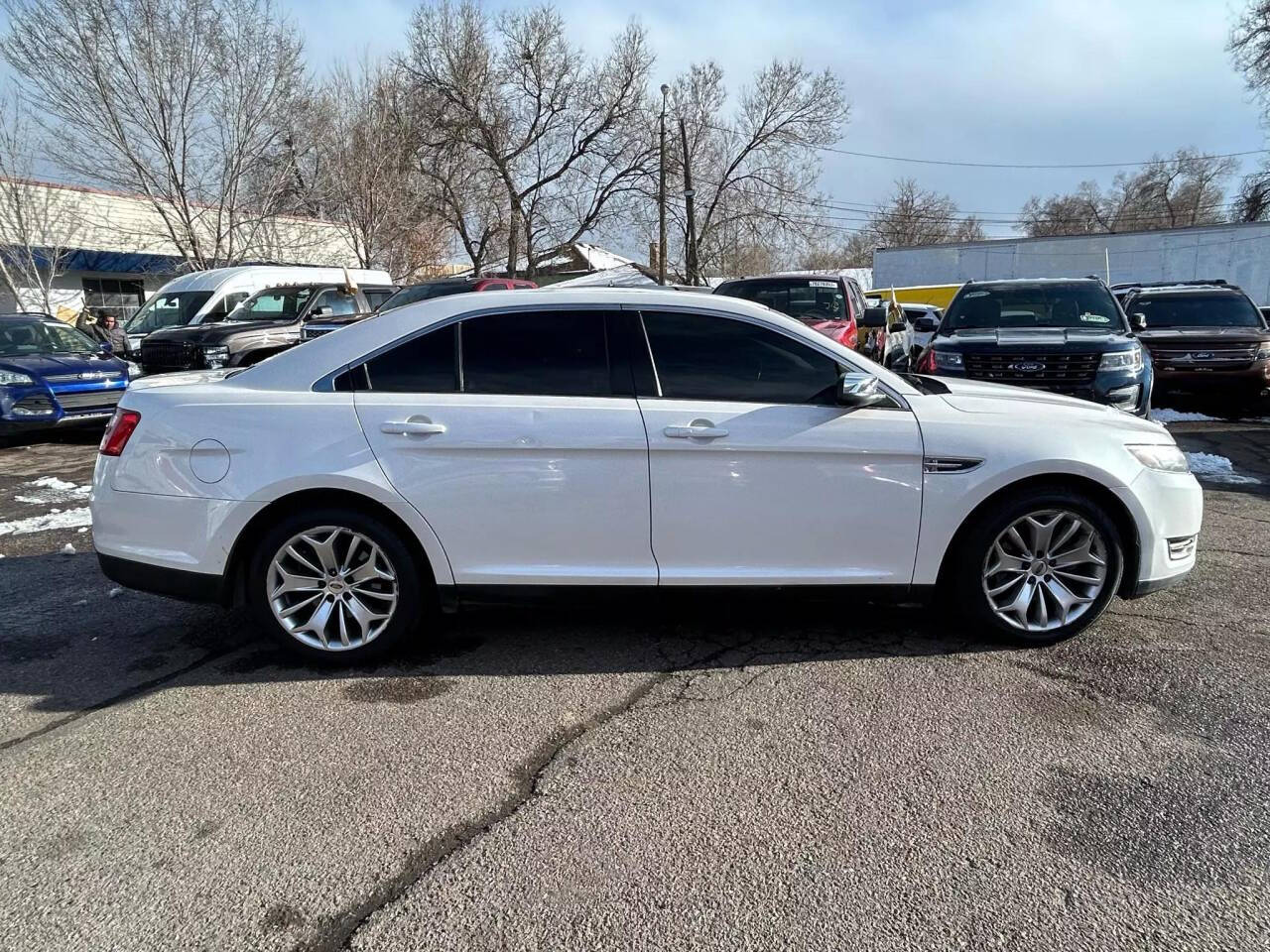 2016 Ford Taurus for sale at GO GREEN MOTORS in Lakewood, CO