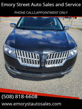 2010 Lincoln MKZ for sale at Emory Street Auto Sales and Service in Attleboro MA