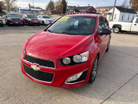 2013 Chevrolet Sonic RS Manual
