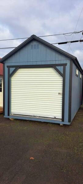 2023 10x20 Garage door shed Old Hickory Shed for sale at DirtWorx Equipment - Miscellaneous in Woodland WA