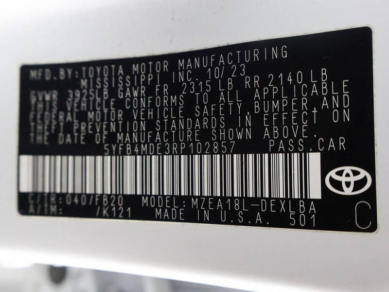 2024 Toyota Corolla LE