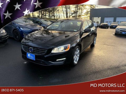 2016 Volvo V60 for sale at MD Motors LLC in Williston VT