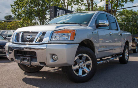 2012 Nissan Titan for sale at EXCLUSIVE MOTORS in Virginia Beach VA