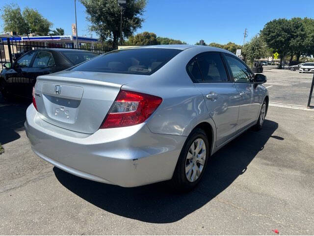 2012 Honda Civic for sale at Tracy Auto Depot in Tracy, CA