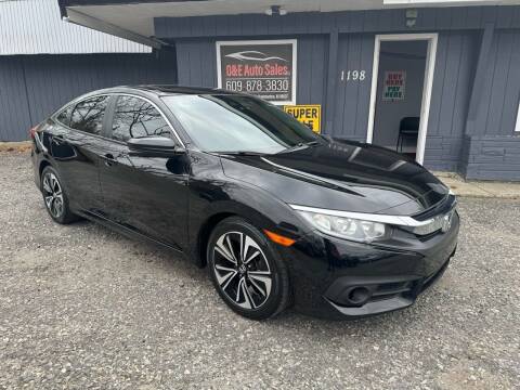2018 Honda Civic for sale at O & E Auto Sales in Hammonton NJ
