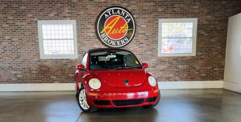 2010 Volkswagen New Beetle Convertible for sale at Atlanta Auto Brokers in Marietta GA