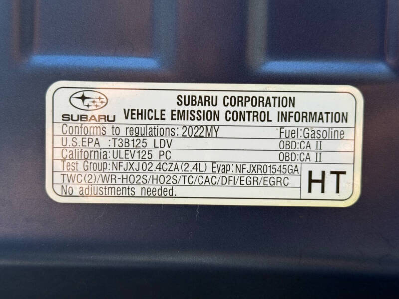 2022 Subaru WRX Premium
