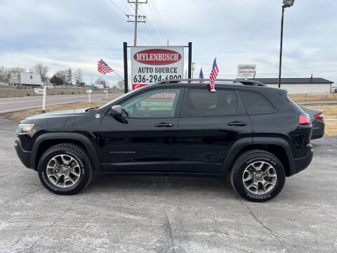 2020 Jeep Cherokee for sale at MYLENBUSCH AUTO SOURCE in O'Fallon MO