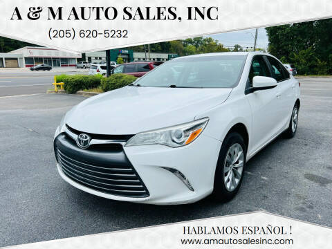 2016 Toyota Camry for sale at A & M Auto Sales, Inc in Alabaster AL