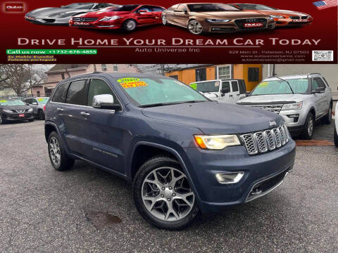 2020 Jeep Grand Cherokee for sale at Auto Universe Inc in Paterson NJ