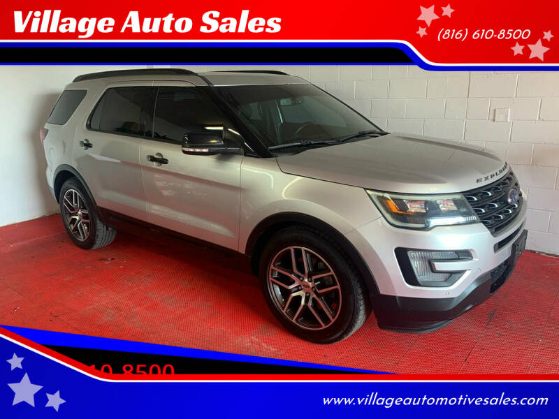 2016 Ford Explorer for sale at VILLAGE AUTO SALES in Country Club MO