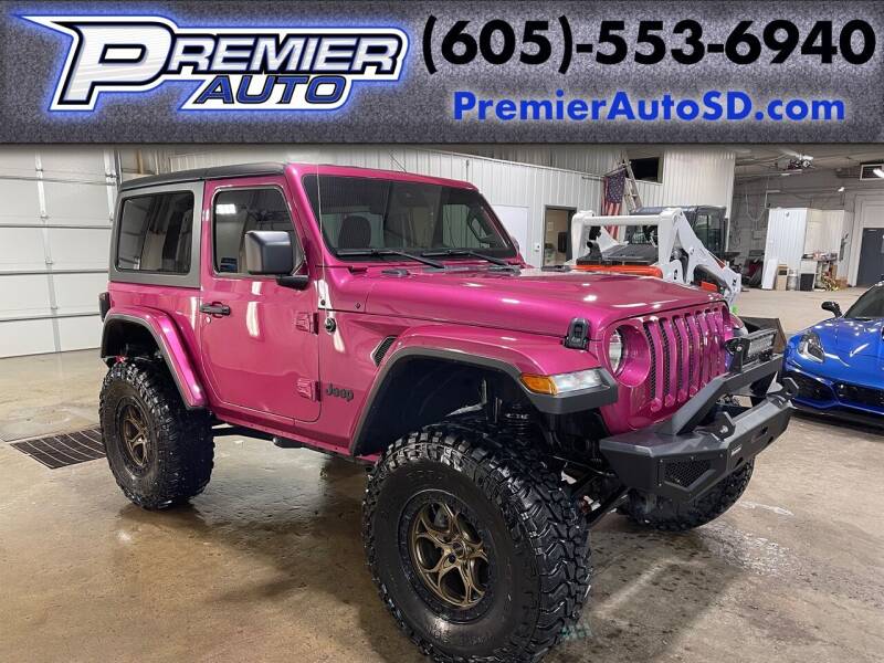 2022 Jeep Wrangler for sale at Premier Auto in Sioux Falls SD