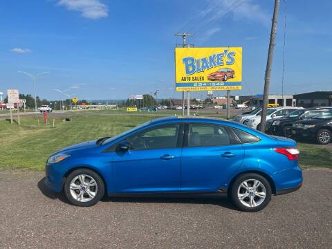 2013 Ford Focus for sale at Blake's Auto Sales in Rice Lake WI