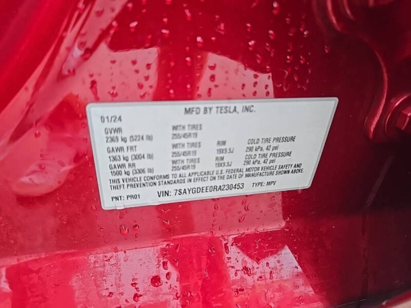 2024 Tesla Model Y Long Range