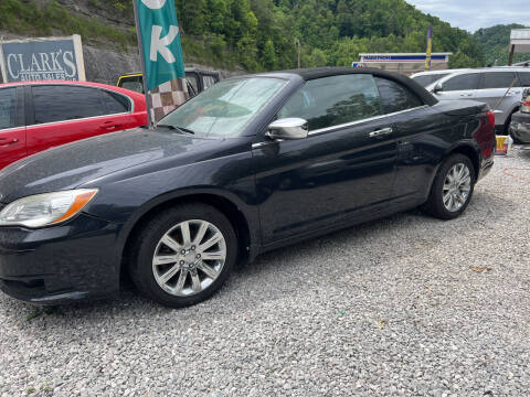 2012 Chrysler 200 Convertible for sale at Clark's Auto Sales in Hazard KY