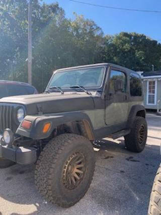 1999 Jeep Wrangler for sale at D & G New Beginnings Used Auto Sales LLC in Geneva AL