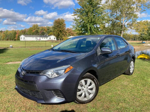2015 Toyota Corolla for sale at K2 Autos in Holland MI