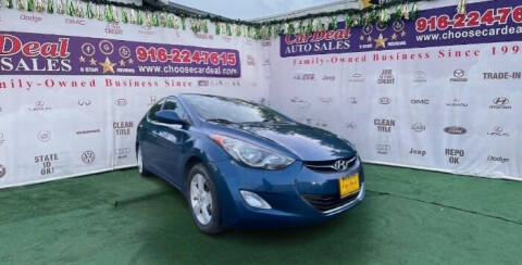 2013 Hyundai Elantra for sale at Car Deal Auto Sales in Sacramento CA