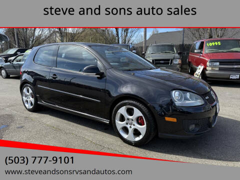 2008 Volkswagen GTI for sale at steve and sons auto sales in Happy Valley OR