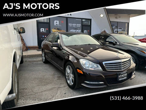 2012 Mercedes-Benz C-Class for sale at AJ'S MOTORS in Omaha NE