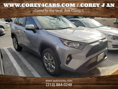 2019 Toyota RAV4 for sale at WWW.COREY4CARS.COM / COREY J AN in Los Angeles CA