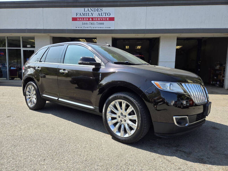 2014 Lincoln MKX for sale at Landes Family Auto Sales in Attleboro MA