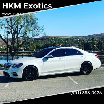 2019 Mercedes-Benz S-Class for sale at HKM Exotics in Corona CA