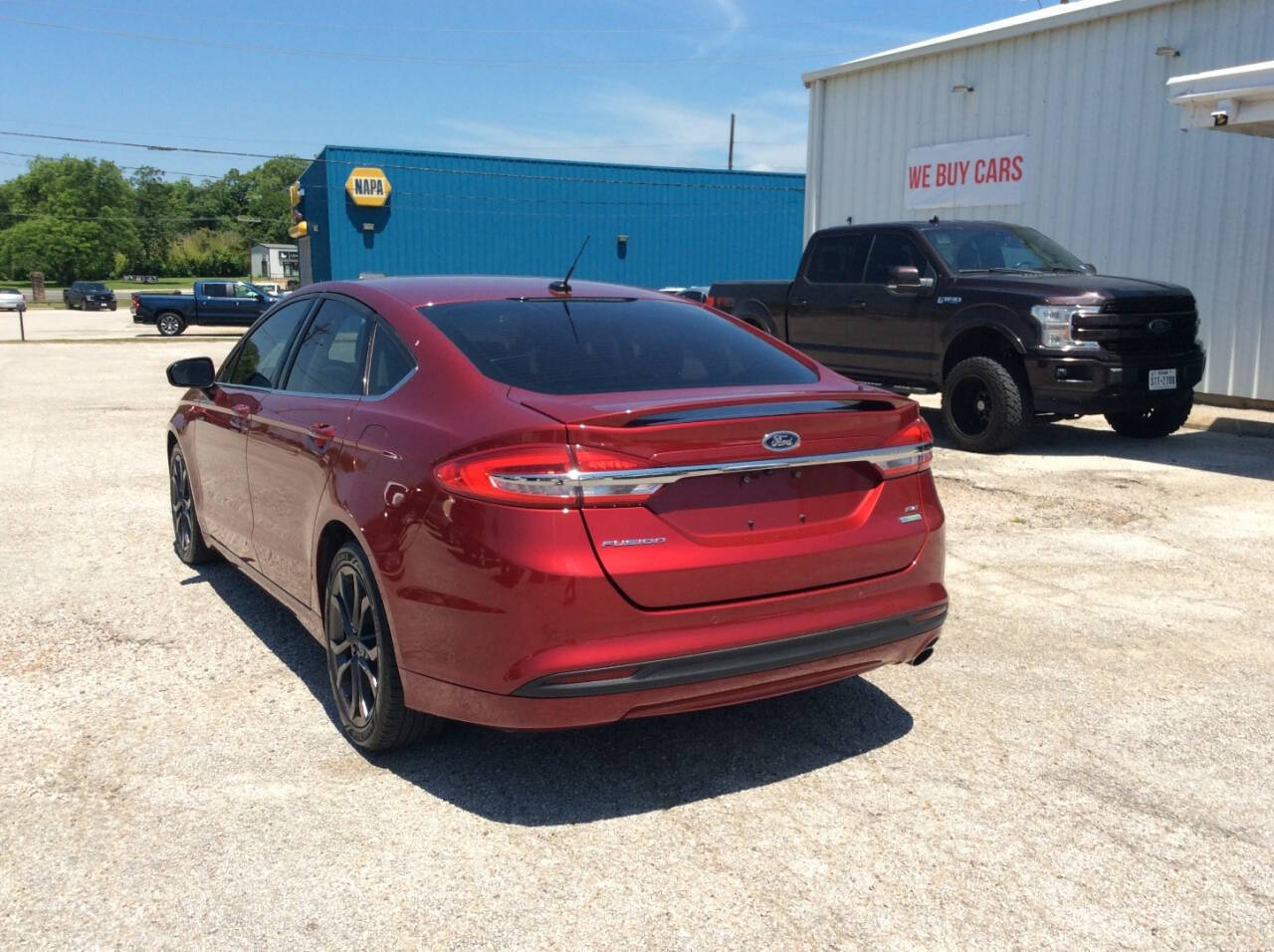 2018 Ford Fusion for sale at SPRINGTIME MOTORS in Huntsville, TX