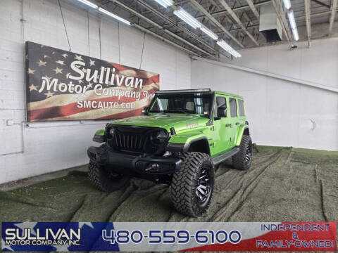 2019 Jeep Wrangler Unlimited for sale at SULLIVAN MOTOR COMPANY INC. in Mesa AZ