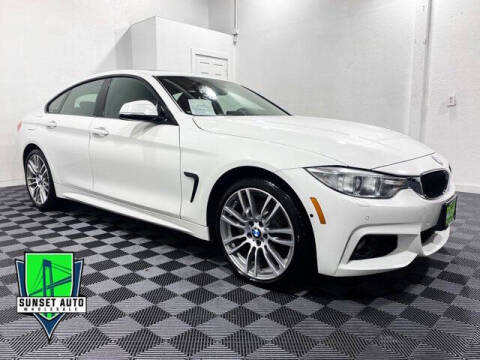 2016 BMW 4 Series for sale at Sunset Auto Wholesale in Tacoma WA