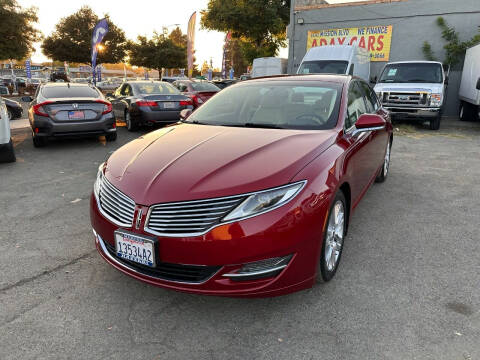 2014 Lincoln MKZ Hybrid for sale at ADAY CARS in Hayward CA