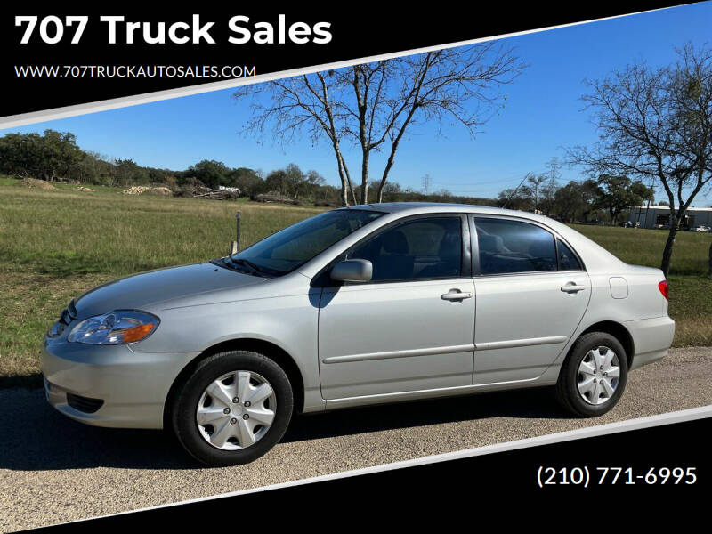 2004 Toyota Corolla for sale at BRACKEN MOTORS in San Antonio TX