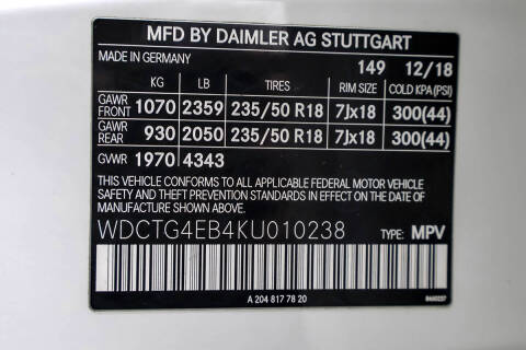 2019 Mercedes-Benz GLA GLA 250