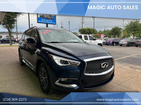 2017 Infiniti QX60 for sale at Magic Auto Sales in Dallas TX