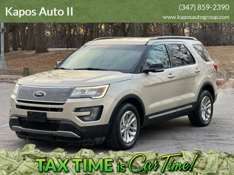 2017 Ford Explorer for sale at Kapos Auto II in Ridgewood NY