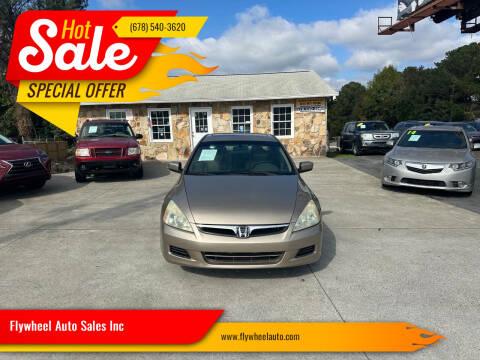 2006 Honda Accord for sale at Flywheel Auto Sales Inc in Woodstock GA