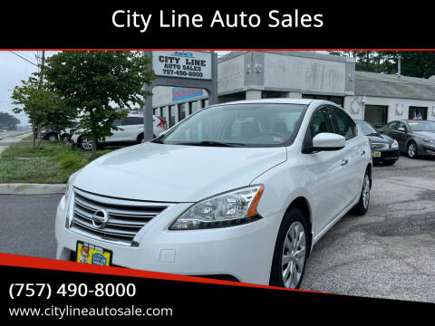 2013 Nissan Sentra for sale at City Line Auto Sales in Norfolk VA