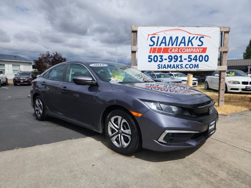 2019 Honda Civic for sale at Siamak's Car Company llc in Woodburn OR