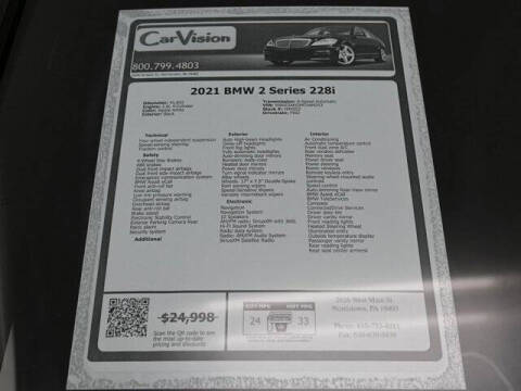 2021 BMW 2 Series 228i Gran Coupe