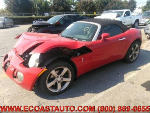 2007 Pontiac Solstice for sale at East Coast Auto Source Inc. in Bedford VA