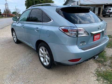 2010 Lexus RX 350 for sale at GREENFIELD AUTO SALES in Greenfield IA