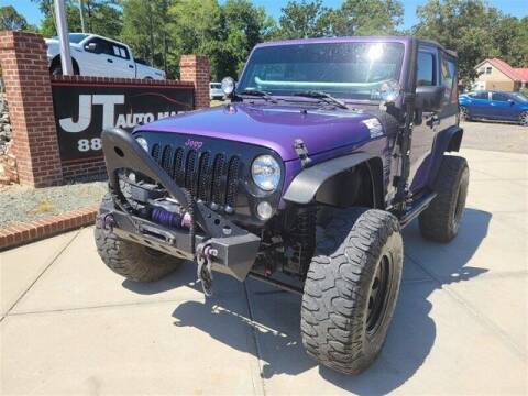2017 Jeep Wrangler for sale at J T Auto Group in Sanford NC