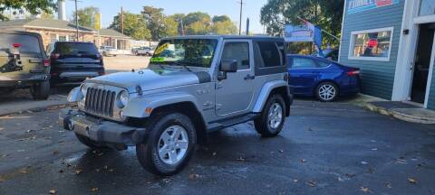 2014 Jeep Wrangler for sale at Bridge Auto Group Corp in Salem MA