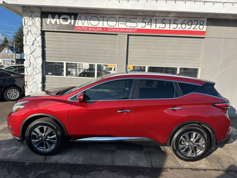 2015 Nissan Murano for sale at Moi Motors in Eugene OR